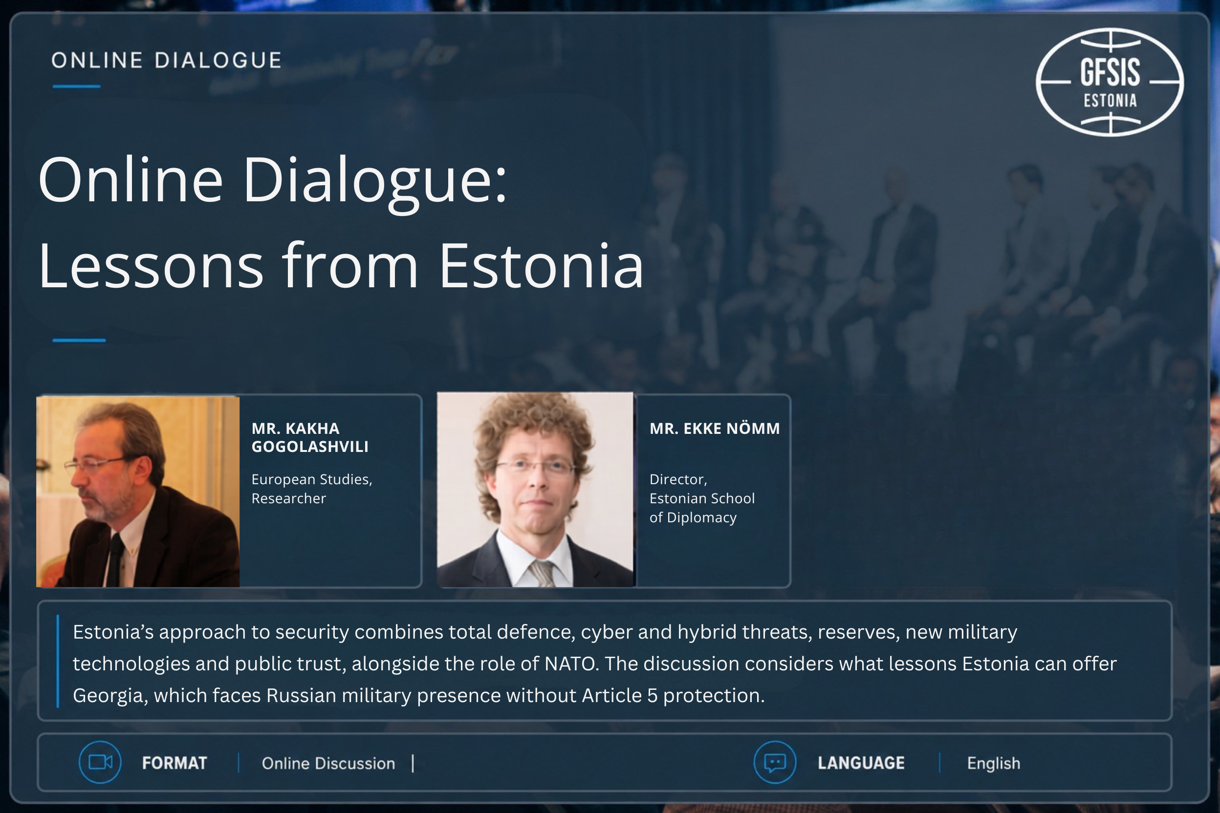 Online Dialogue: Lessons from Estonia